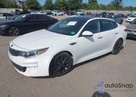 2016 Kia Optima Ex из США, поврежденный, VIN 5XXGU4L37GG089297